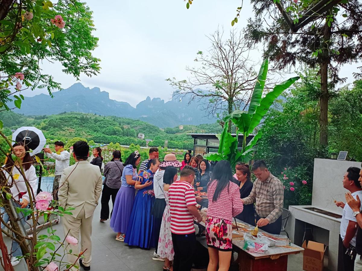 Tujia folk houses Zhangjiajie Eksteriør bilde